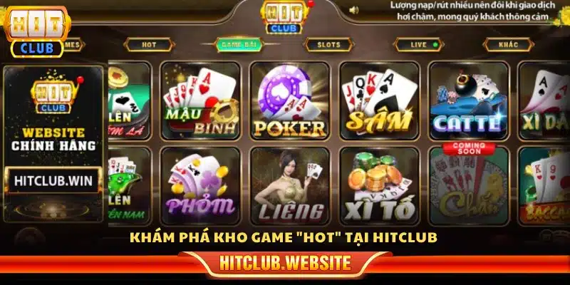Trải nghiệm các tựa game nổi bật