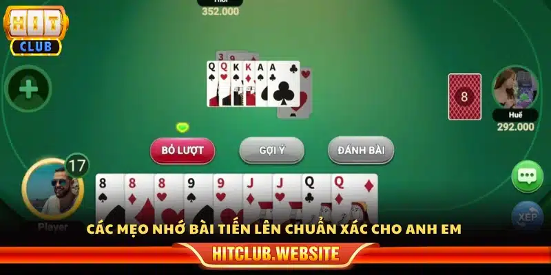 Luật chơi chi tiết của Tiến lên trên Hit Club